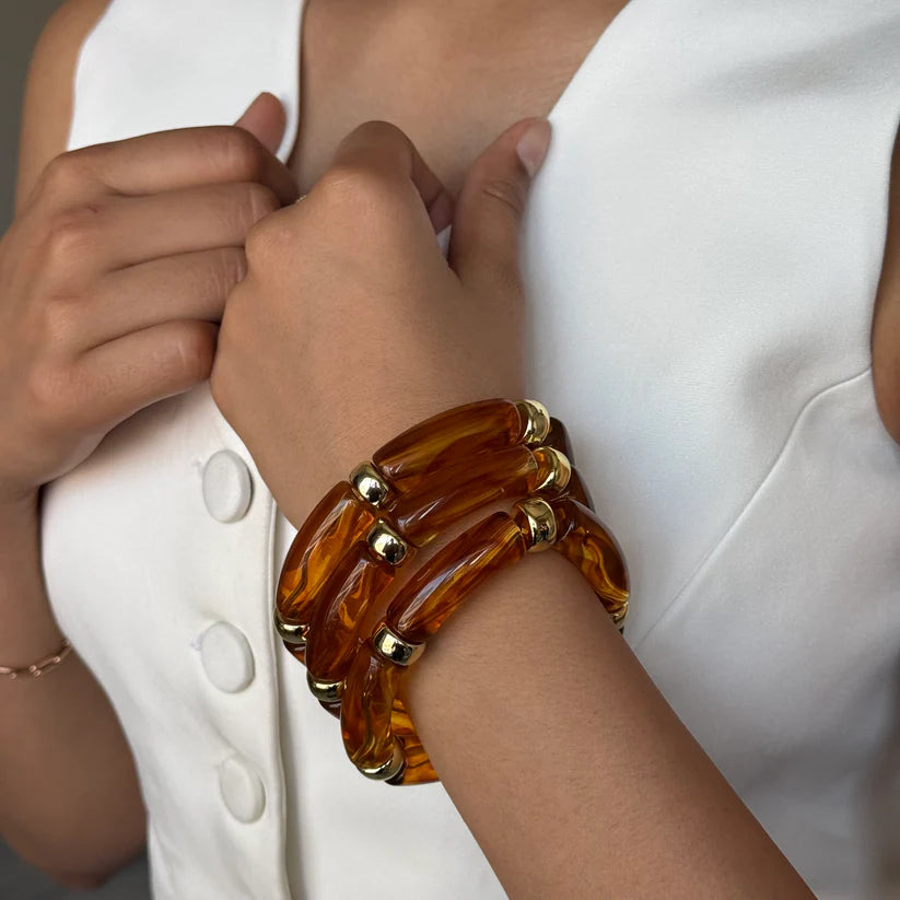 Retro Acrylic Bracelet