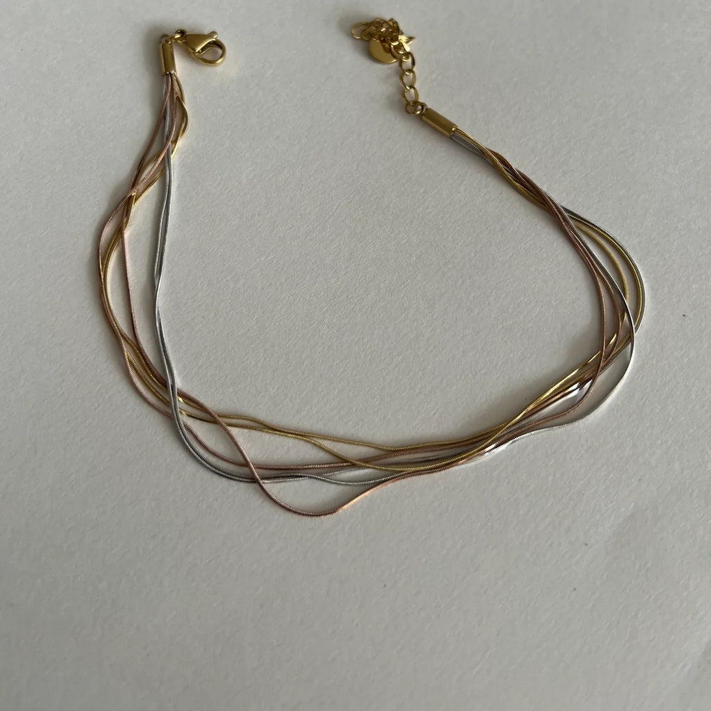 Mix Stack Anklet