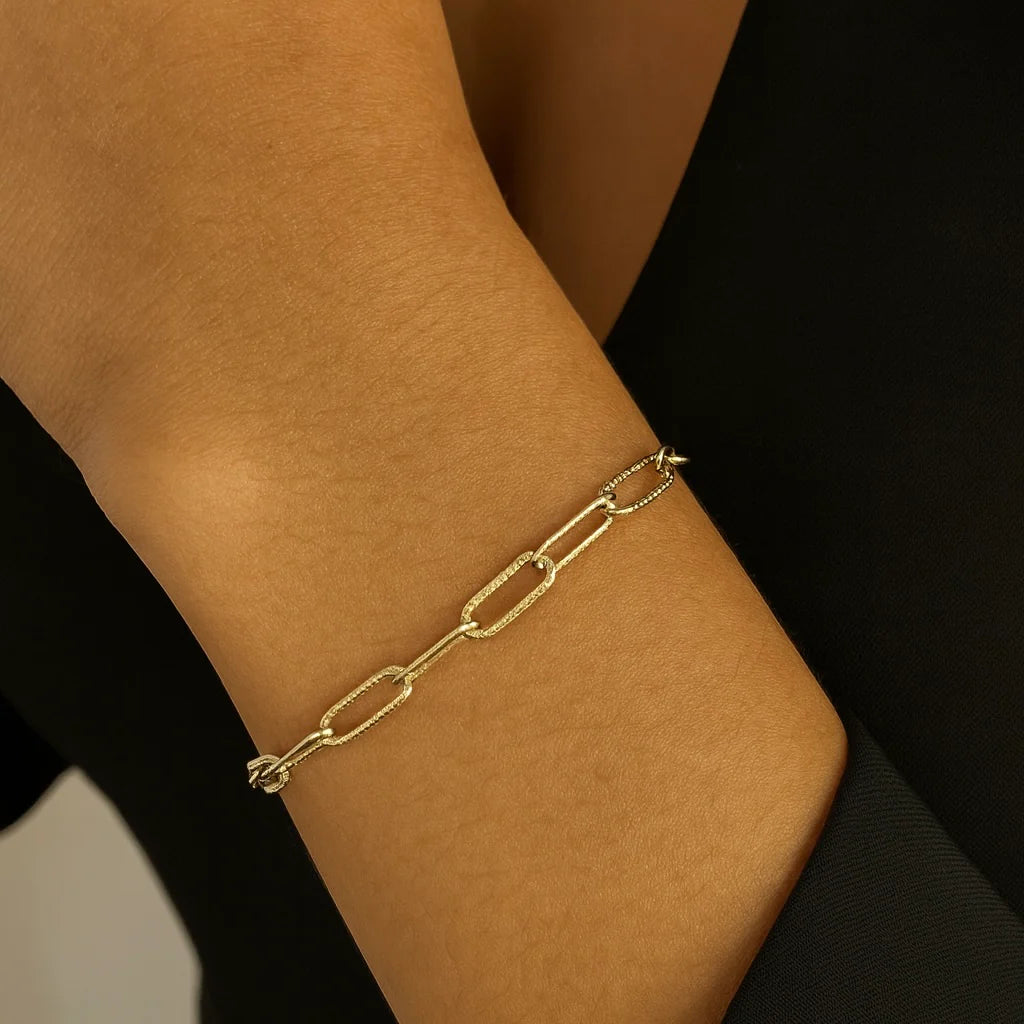 Paper Clip Bracelet