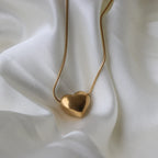 Golden Heart Necklace