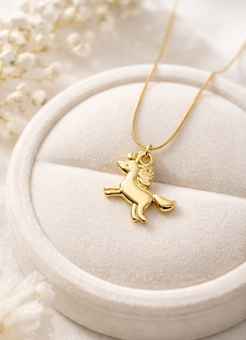 Unicorn Pendant Necklace