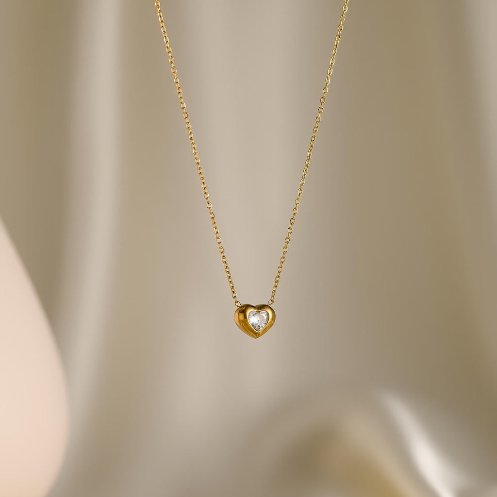 Heart Diamond Necklace