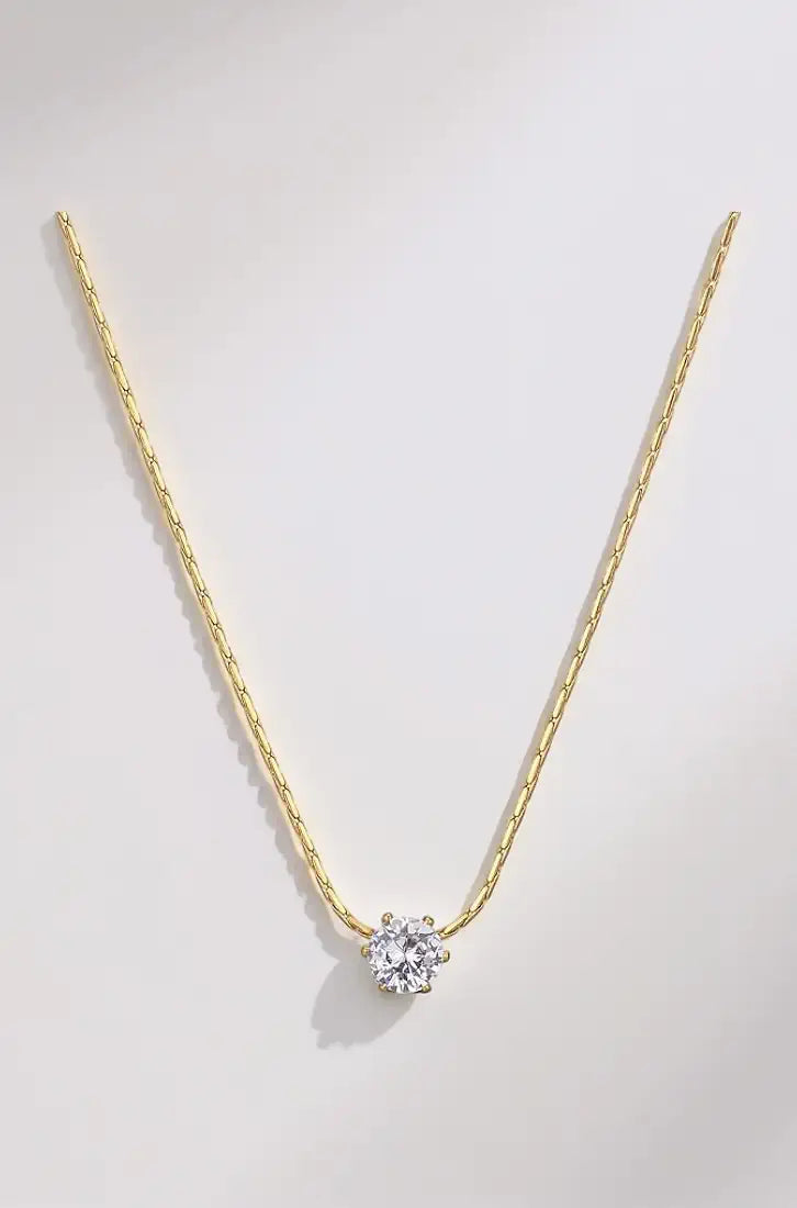 Solitiare Necklace
