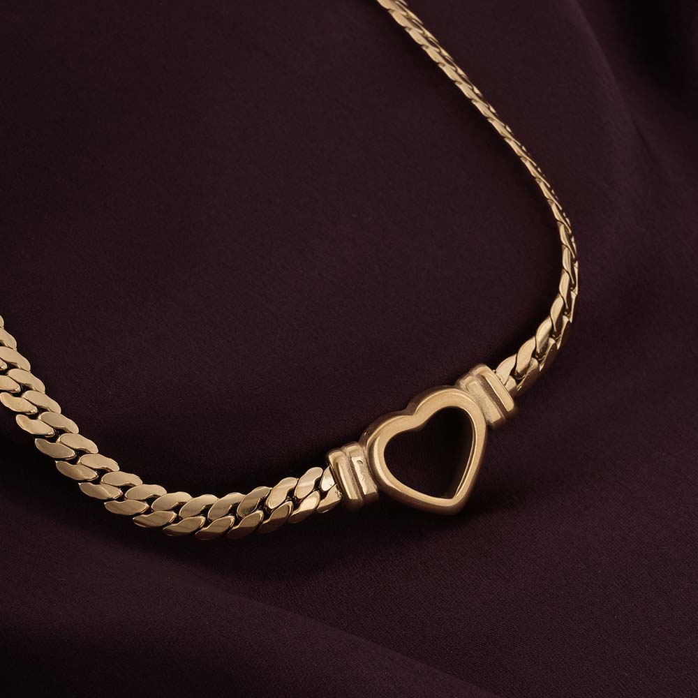 Golden Heart Necklace