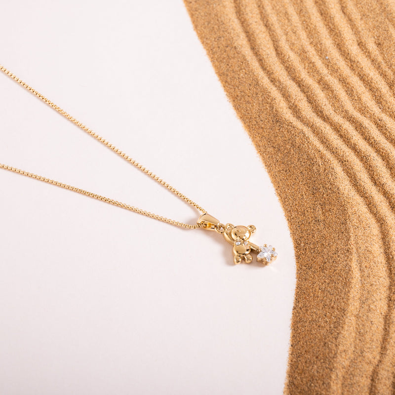 Teddy Star Necklace