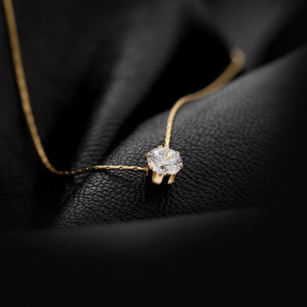 Solitiare Necklace