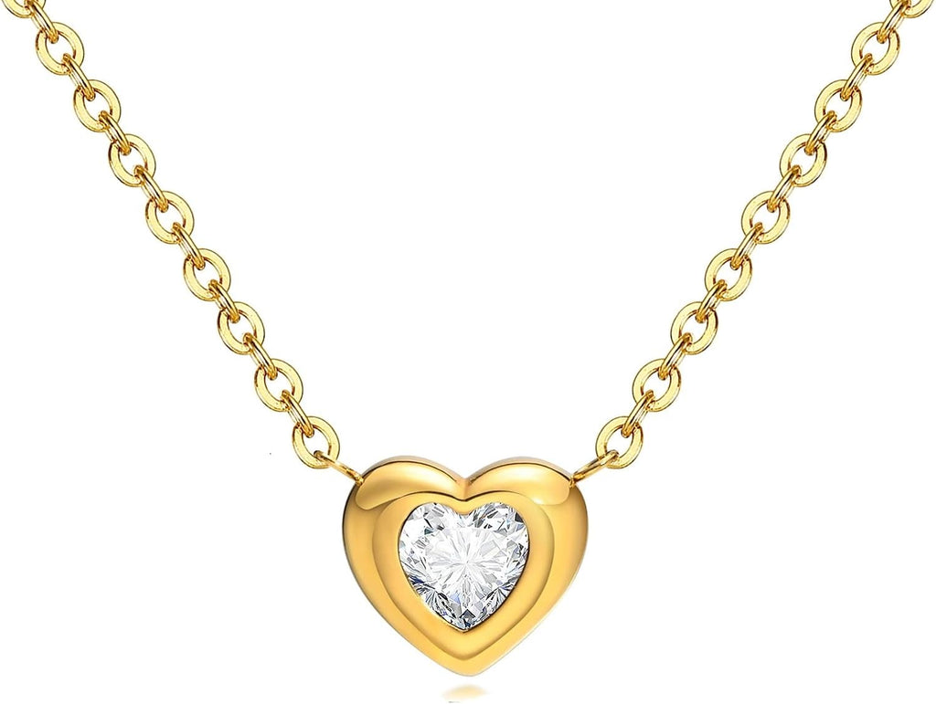 Heart Diamond Necklace