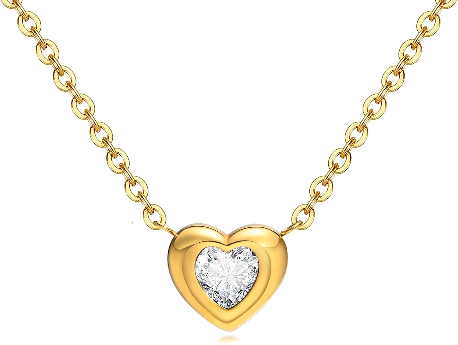 Heart Diamond Necklace