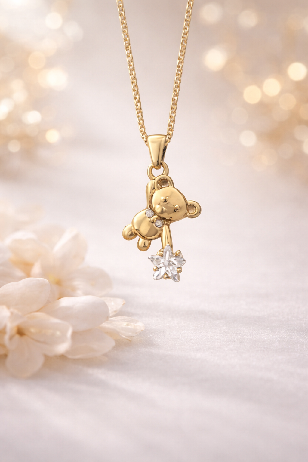 Teddy Star Necklace