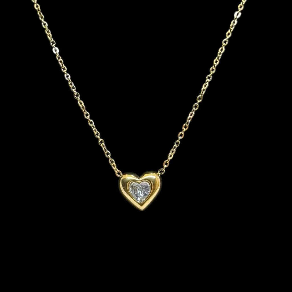 Heart Diamond Necklace